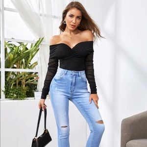 Cross Body Bodysuit